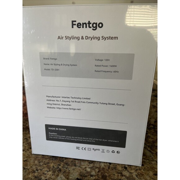 Fentgo Air Styling & Drying System Fast Drying Power Brand New *viral TikTok* - Picture 2 of 3